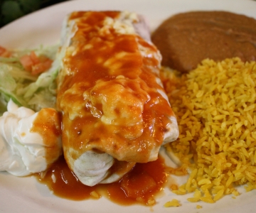 Burrito Ranchero Suizo