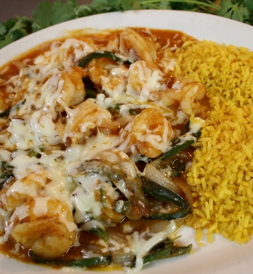 Camarones Rancheros Suizos
